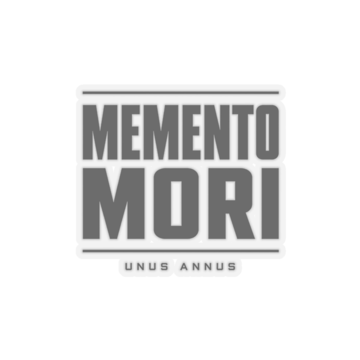 Unus Annus "MEMENTO MORI" Sticker