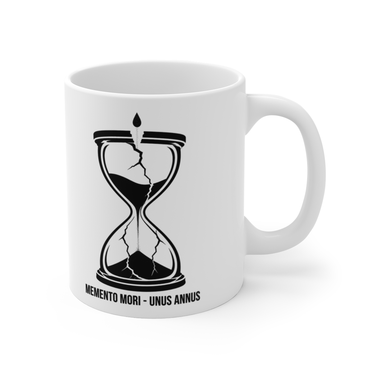 Unus Annus "Memento Mori - Unus Annus" White Mug